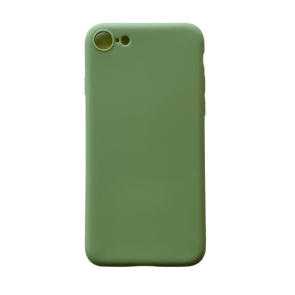 Light green 9eight5 iPhone 7 / 8 phone case with smooth finish and slim design, shown on a white background.