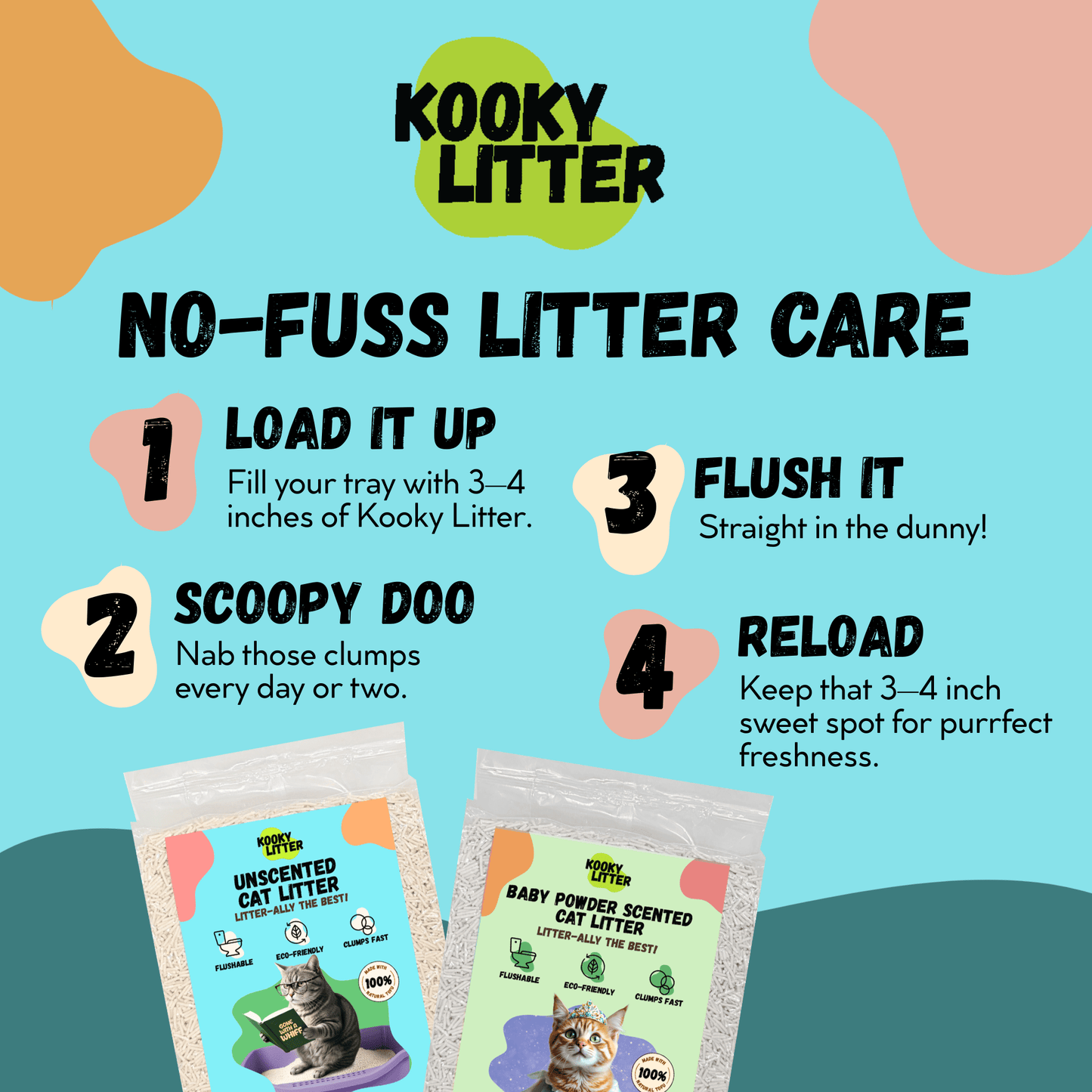 Kooky Kibble Grain-Free Cat Essentials Bundle