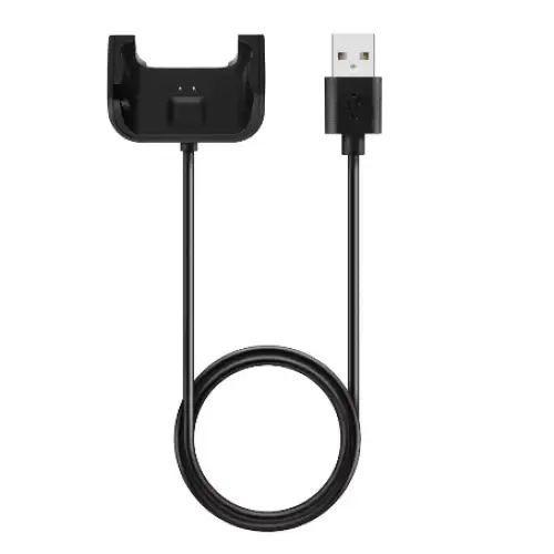Magnetic USB charger for Amazfit Bip Youth A1608 smartwatch by Habicare, designed for easy charging and secure connection.