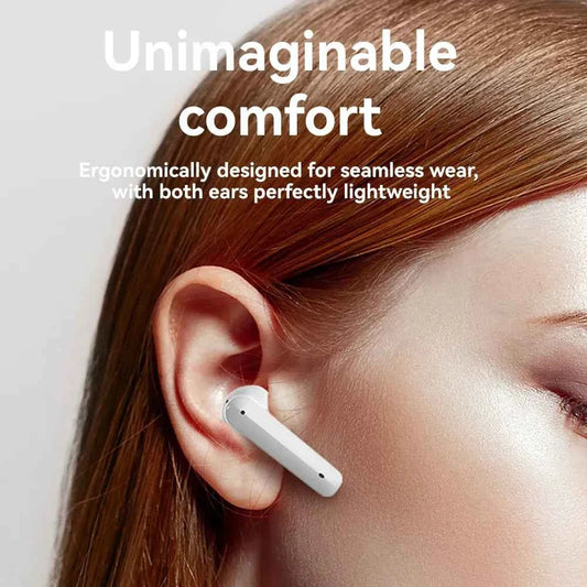 Black Lanxun Bluetooth 5.3 in-ear headphones with sleek design, wireless earbuds from Mead's Supply & Equipment Outfitters limited.