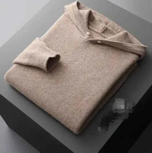 Riverstone Merino Wool men's hoodie by Mead's Supply & Equipment Outfitters, shown in size XL, featuring premium comfort and stylish design.
