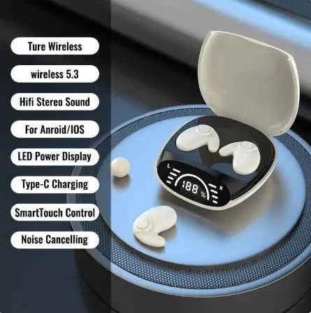 Black Mead's Supply & Equipment Outfitters Post-Ear Bluetooth wireless headphones with voice control, 4-8 hour battery, available in 3 colors.