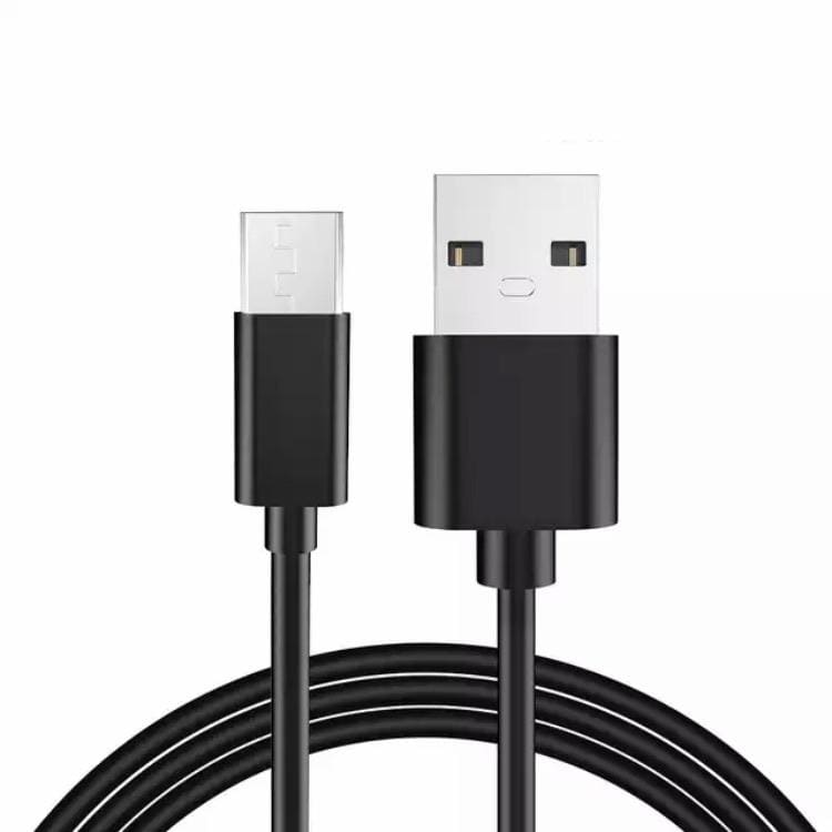 Black 50cm Micro USB cable from 9eight5, ideal for charging and data transfer with compatible devices.