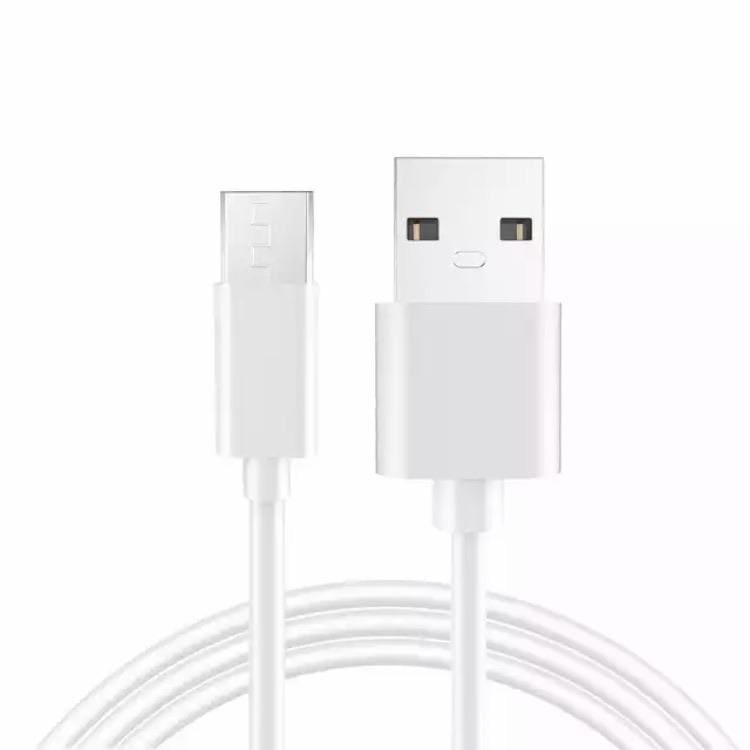White 50cm Micro USB cable by 9eight5, ideal for charging and data transfer with compatible electronic devices.