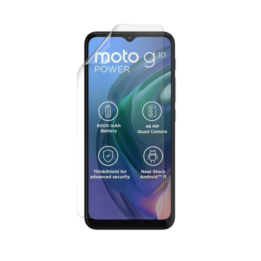Hydrogel Screen Protector for Moto G10 Power (2021) 9eight5