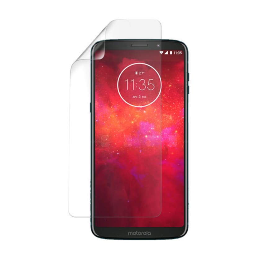 Hydrogel Screen Protector for Moto Z3 (2018) (Pack of 2) 9eight5