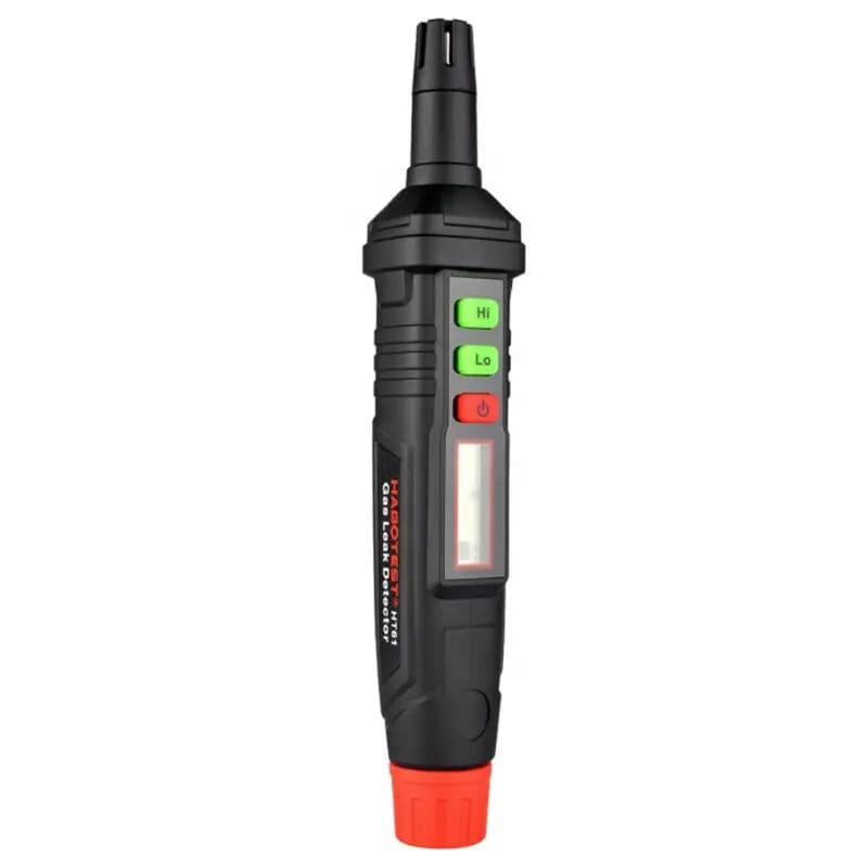 9eight5 natural and combustible gas leak detector pen with audio and visual alarm, handheld tool for detecting gas leaks