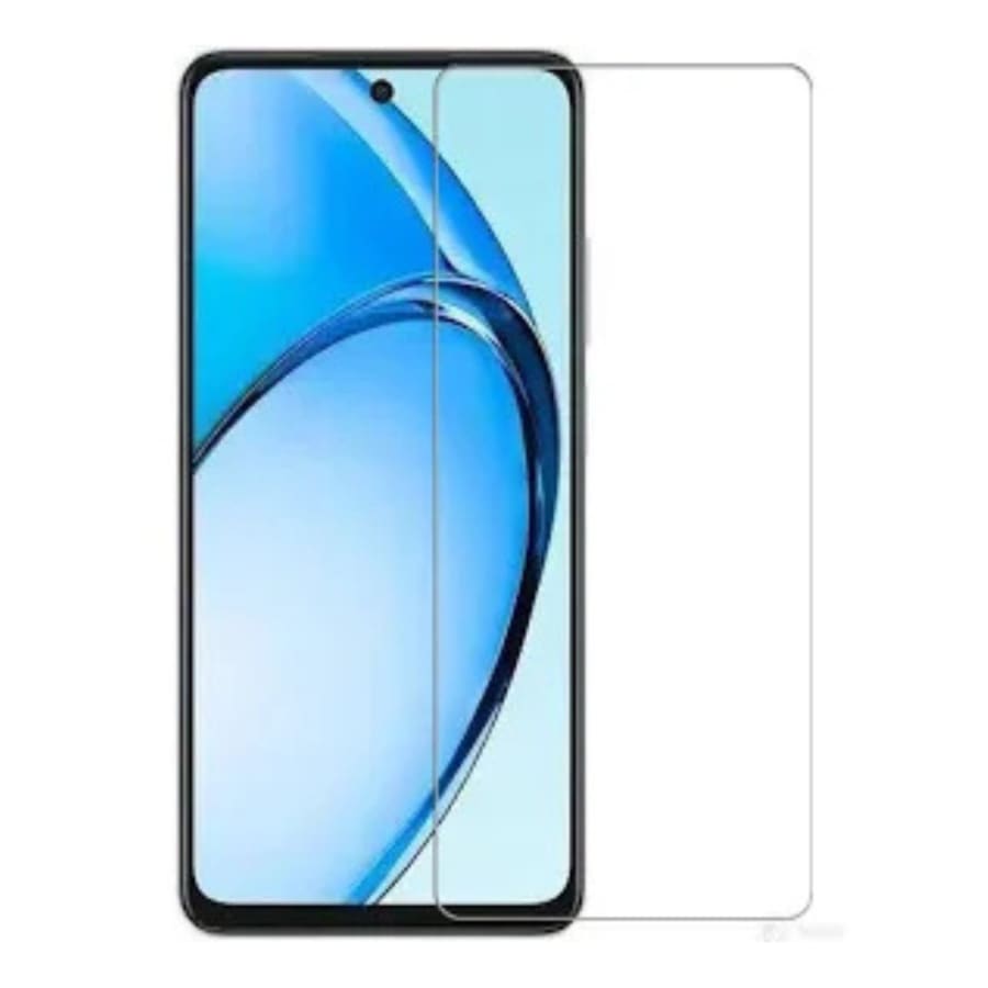 9eight5 screen protector for Oppo A40 4G, clear protective film covering the screen of the smartphone.