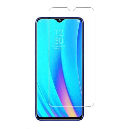 Clear 9eight5 screen protector for Oppo A9 (2020) showcasing a transparent film covering the phone screen.