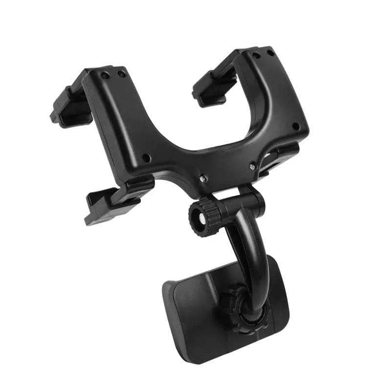 Adjustable 9eight5 phone holder with flexible arm for secure grip on smartphones and tablets.