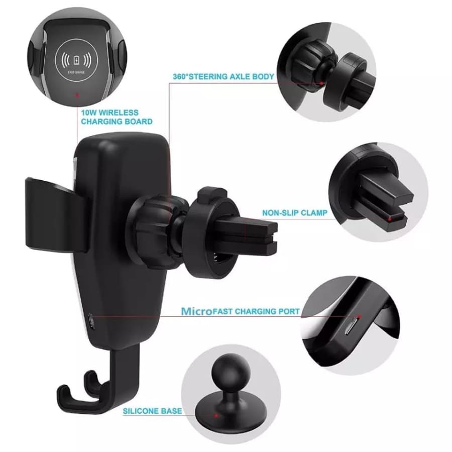Phone Holder & Wireless Charger 9eight5