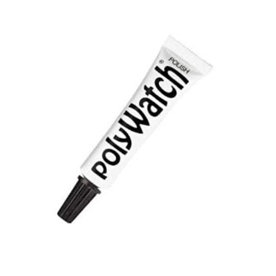 Polywatch Polish tube for watch crystal and plastic repair, ideal watch tool from That Watch Shop