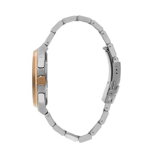 Quantum Adrenaline Patterned Multi-Function Blue Dial Two-Tone Watch ADG1032.590 Kiwi Watches