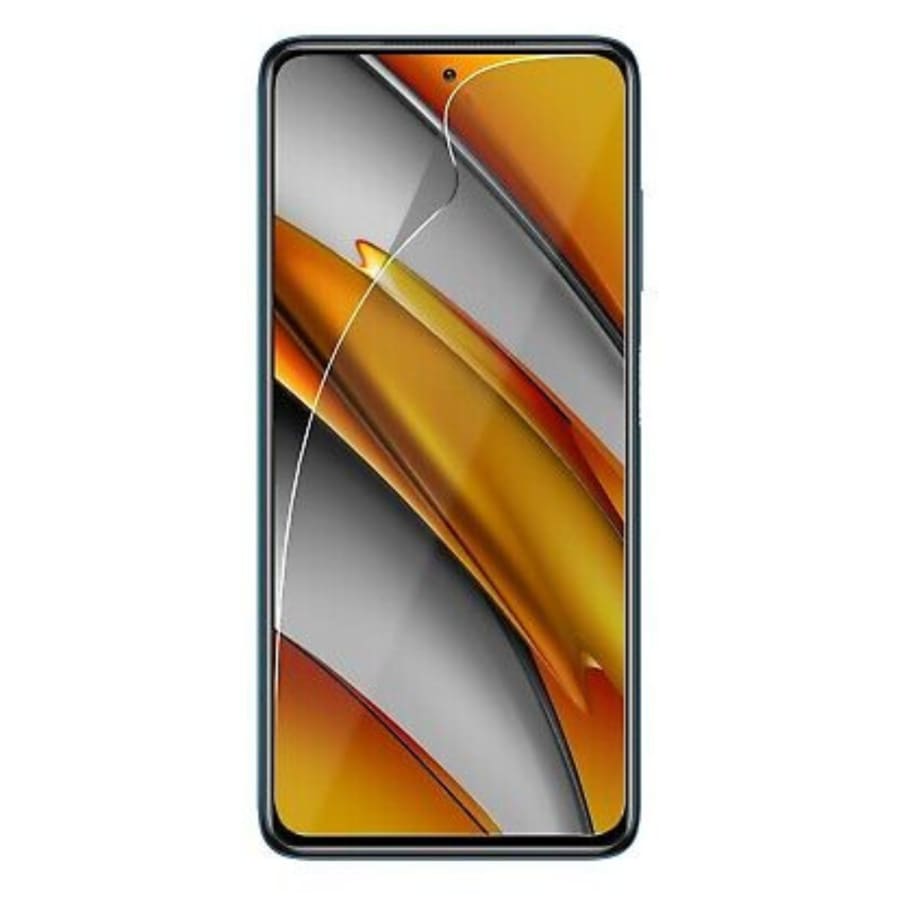 Hydrogel screen protector for Redmi Note 11 4G by 9eight5, showing a clear flexible film fitting the phone screen.