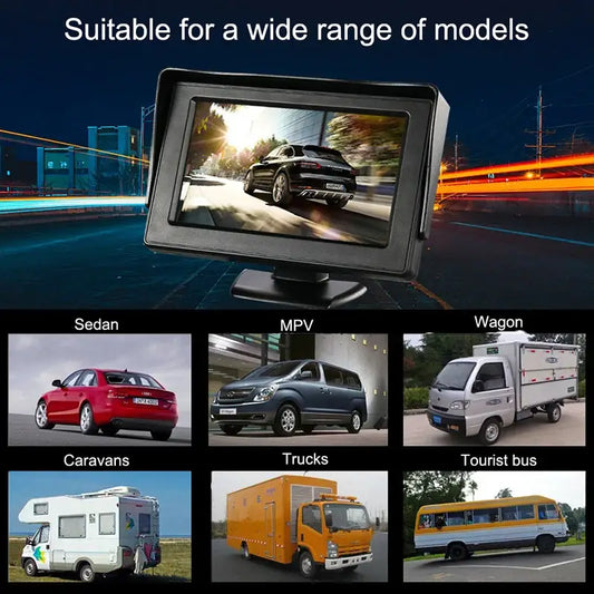 Reversing Camera - 4.3" (5 various types available) Habicare