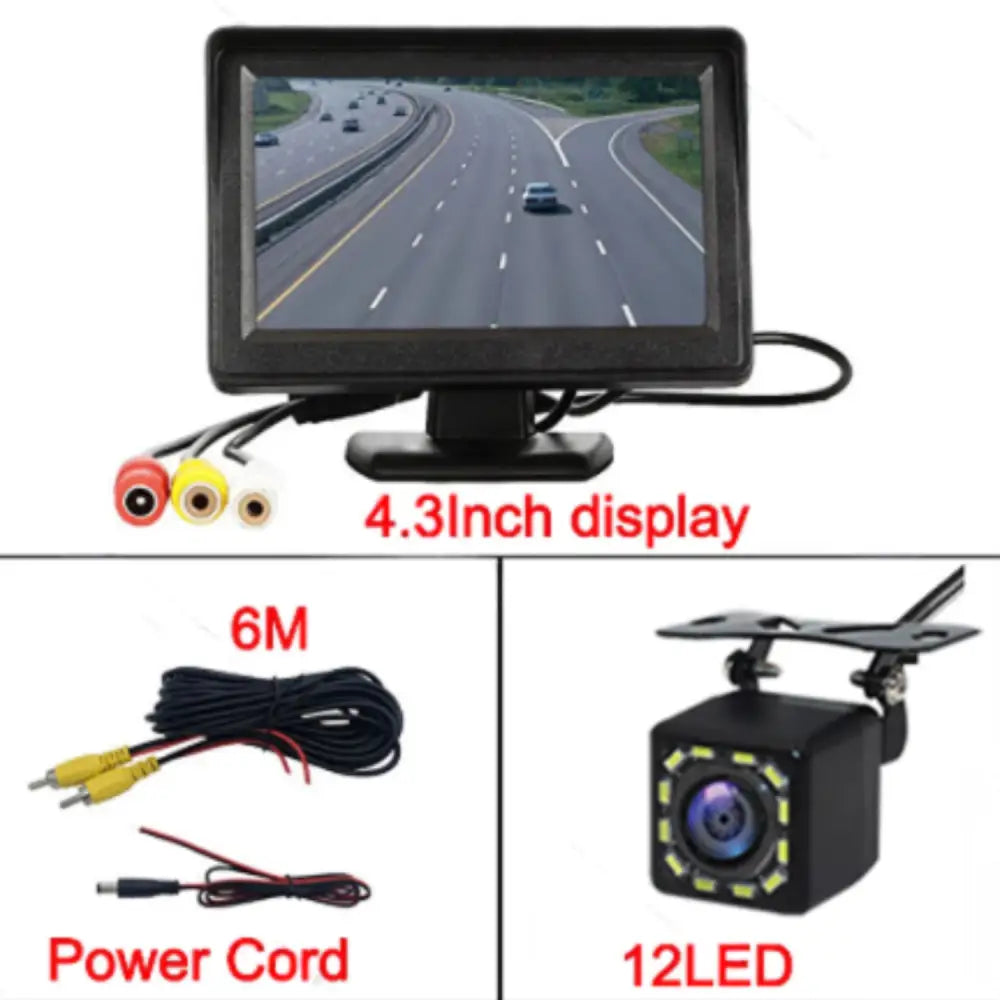 Reversing Camera - 4.3" (5 various types available) Habicare