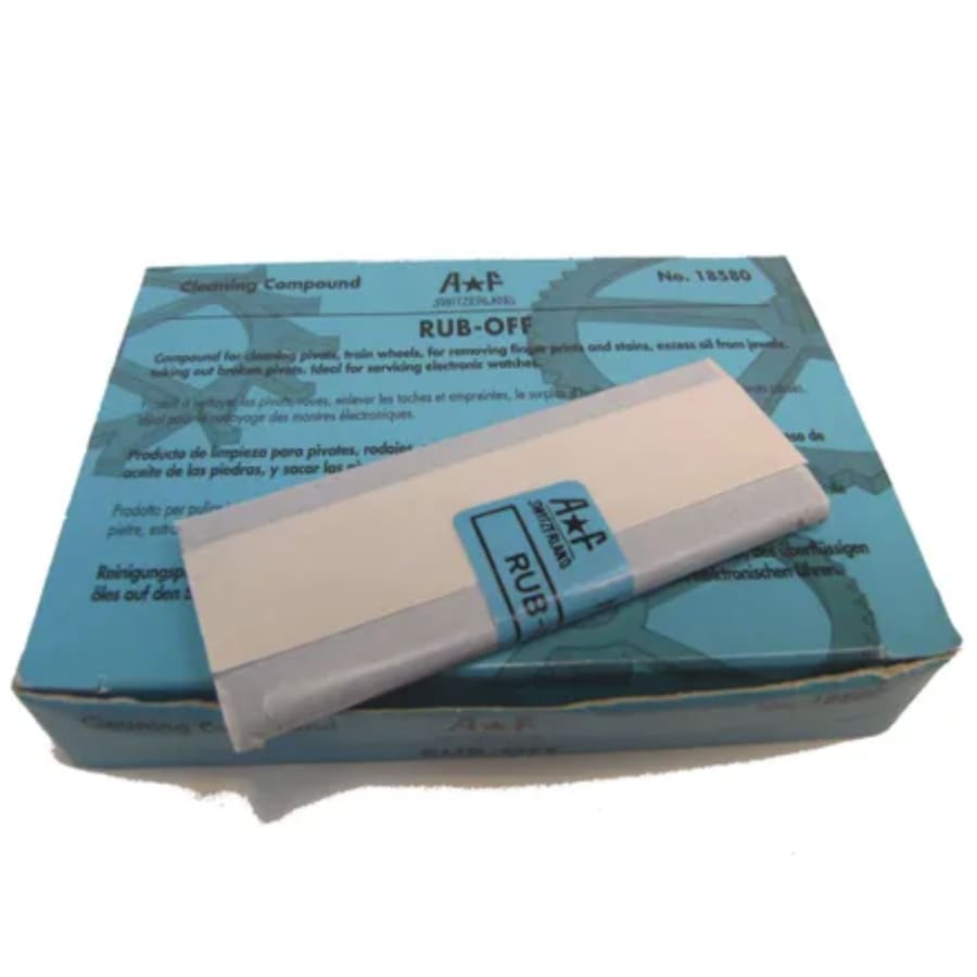 Rodico Run Off Cleaning Compound box, watch cleaning tool by That Watch Shop, used for removing dirt and debris from watch parts