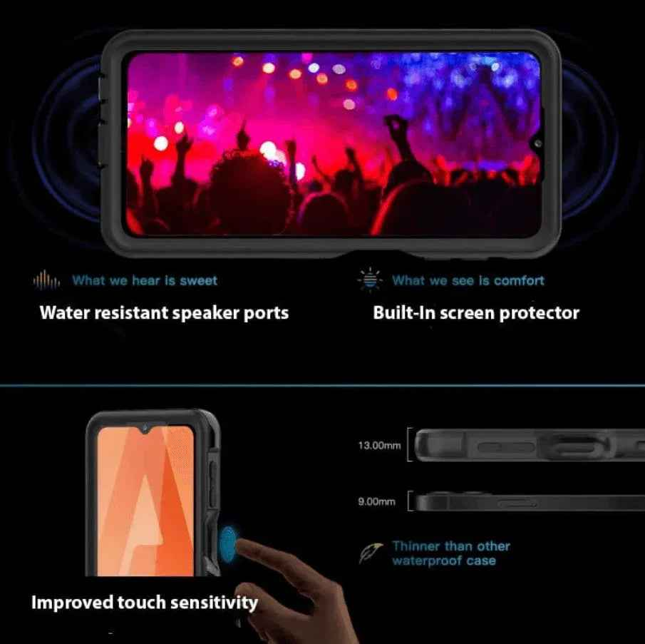 Samsung Galaxy A32 5G Waterproof Case Redpepper Full Protection