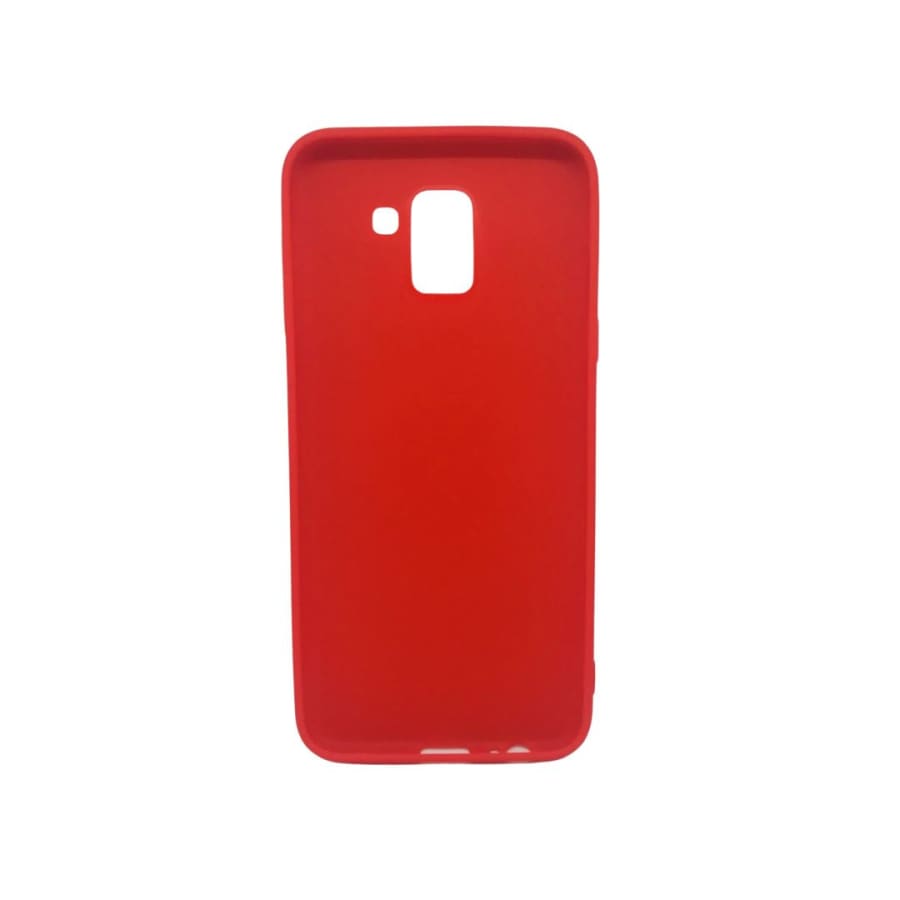 Silicone Case for Samsung Galaxy A6 (2018) (Red) 9eight5
