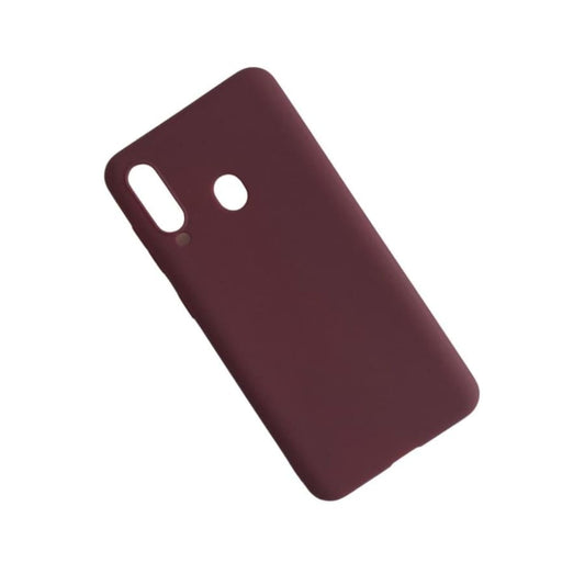 Silicone Case for Samsung Galaxy A60 (Maroon) 9eight5