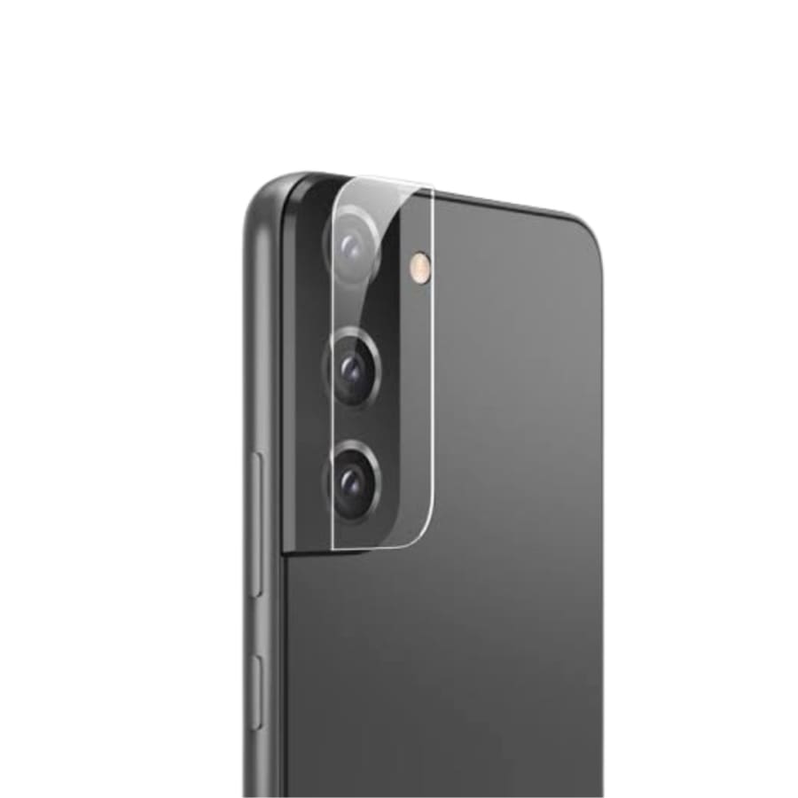 9eight5 Samsung Galaxy S22 Plus camera screen protector showing clear, scratch-resistant shield for phone's camera lens.