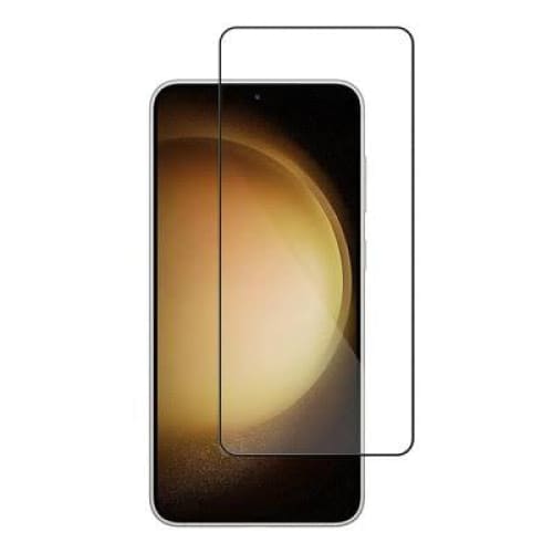 Two 9eight5 screen protectors for Samsung Galaxy S25 Plus, transparent protective film for screen protection.