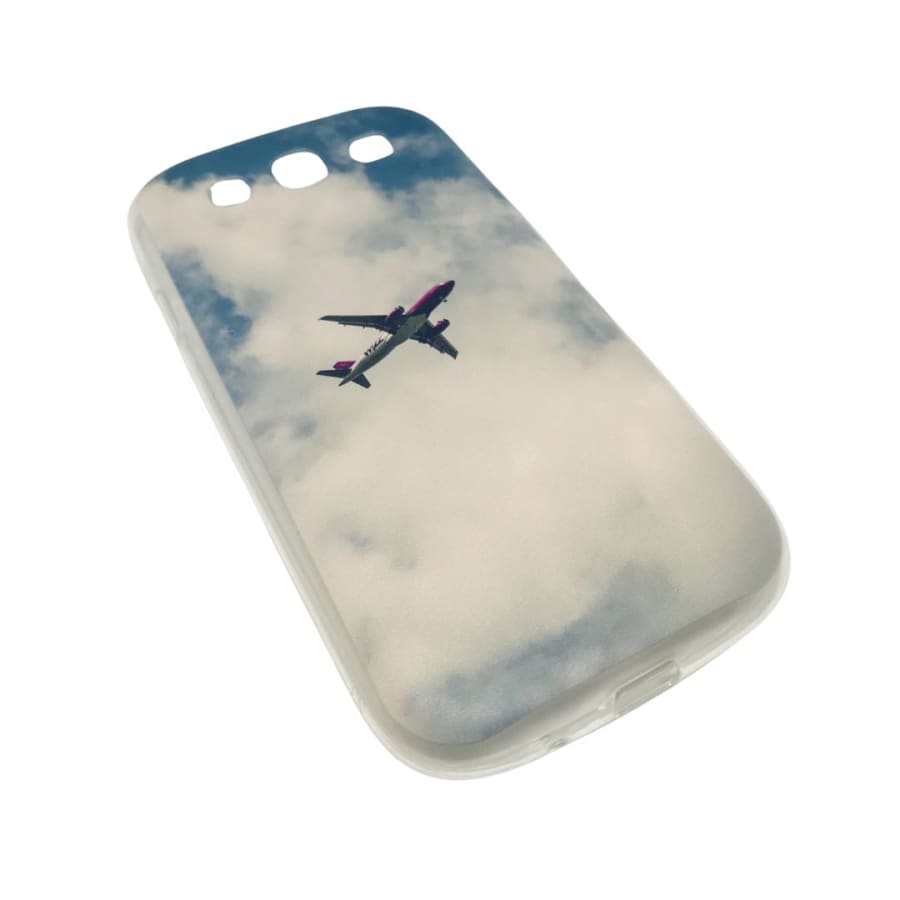 Silicone case for Samsung Galaxy S3 by 9eight5, soft pink color, snug fit with textured surface for grip.