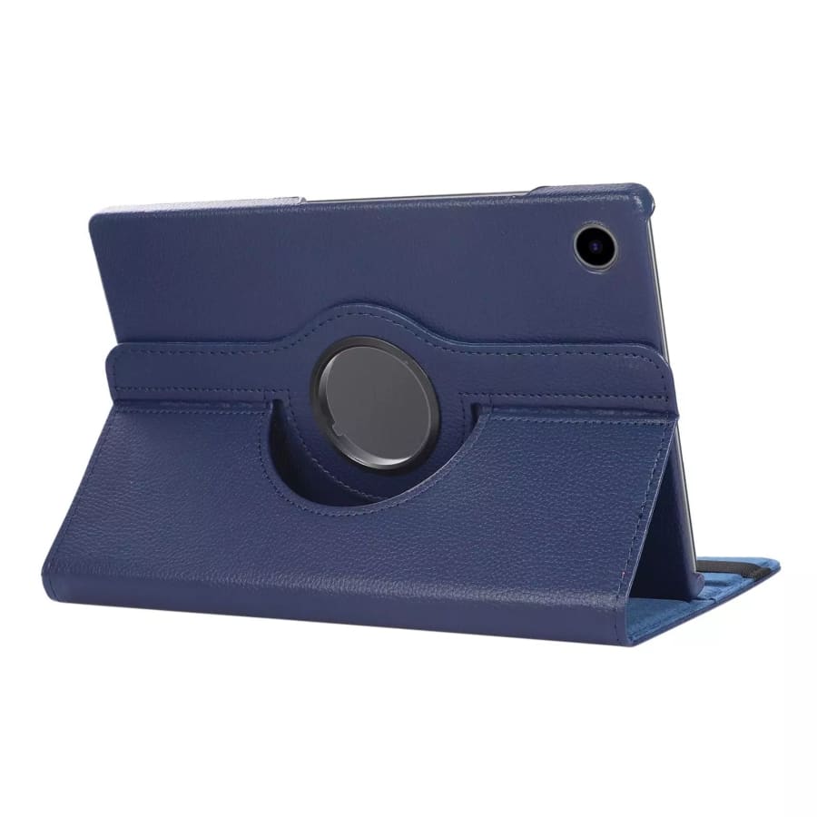Navy protective cover for Samsung Galaxy Tab A7 Lite 8.7-inch (2021) by 9eight5, showing the tablet with the case on.