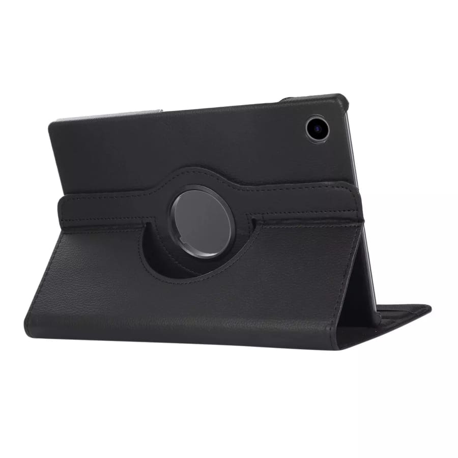 Black 9eight5 cover for Samsung Galaxy Tab A7 Lite 8.7” (2021) T220/T225, showing a protective tablet case in gadget blue.