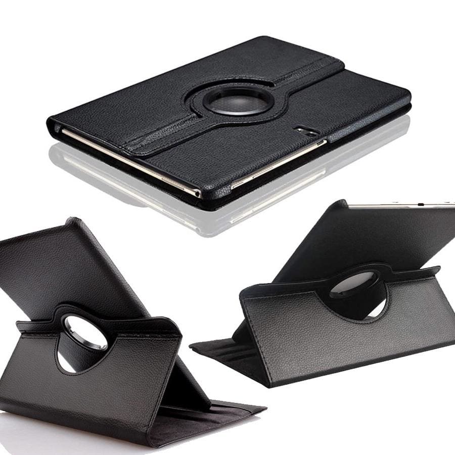 Black full-body cover for Samsung Galaxy Tab S 10.5” (2014) T800/T805, made by 9eight5, protects the tablet in a sleek design.