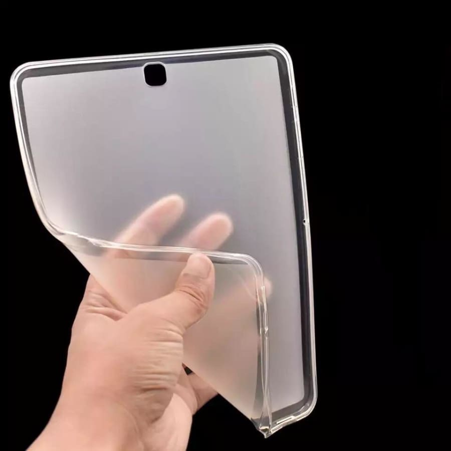 Clear full-body cover for Samsung Galaxy Tab S4 10.5-inch T830/T835 by 9eight5, providing protection for tablet back and edges.