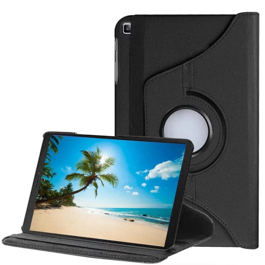Black protective cover for Samsung Galaxy Tab S6 Lite 10.4-inch by 9eight5, designed for 2020, 2022, and 2024 models.