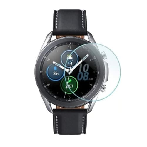 Hydrogel screen protectors for Samsung Galaxy Watch 3 45mm, pack of 6, designed to protect and preserve the watch screen.