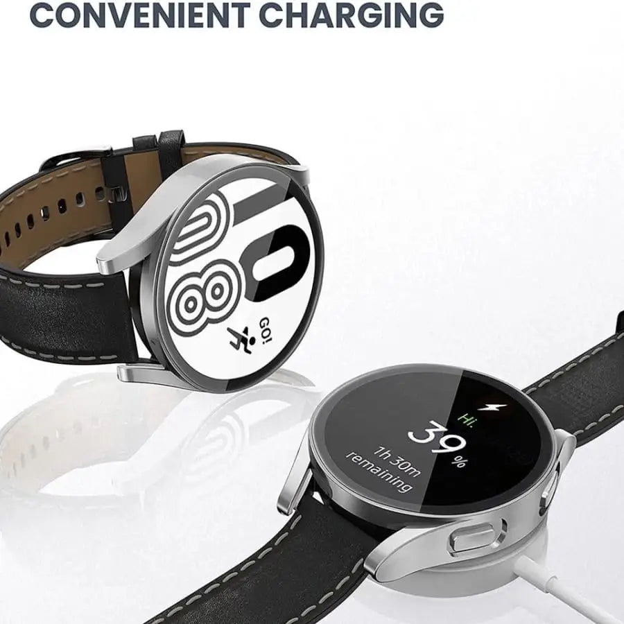 Protective Case for Samsung Galaxy Watch 4 Classic (46mm) (Clear) Habicare