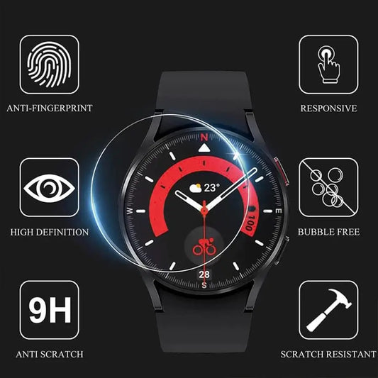 Screen Protectors for Samsung Galaxy Watch 5 Pro (45mm) (Pack of 5) Habicare