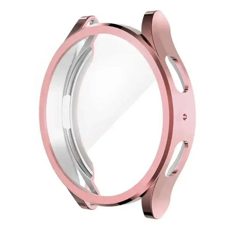 Habicare protective case for Samsung Galaxy Watch 6 Classic 43mm in rose gold, designed to safeguard the watch.