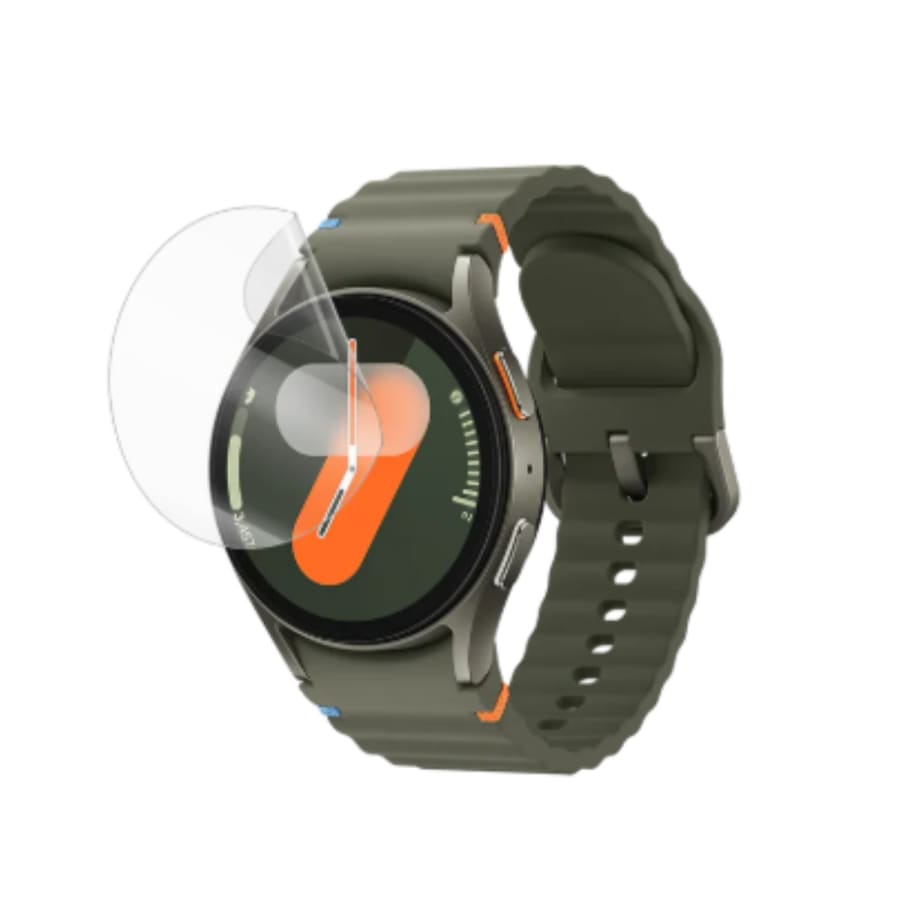 Hydrogel screen protectors for Samsung Galaxy Watch 7 44mm, pack of 6, designed to fit and protect the watch screen.