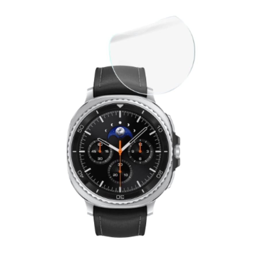 Hydrogel screen protectors for Samsung Galaxy Watch 8 Classic, pack of 6, designed to shield watch screens from scratches and impacts.