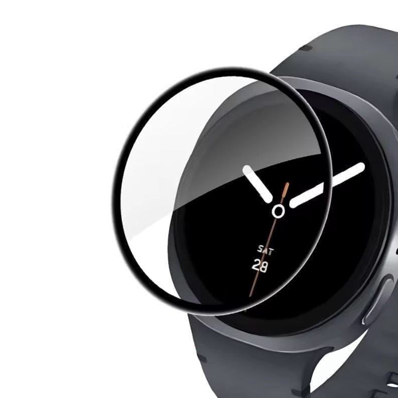 Samsung Galaxy Watch 8 Classic screen protectors, pack of 2, transparent watch screen protectors for enhanced protection and clarity.