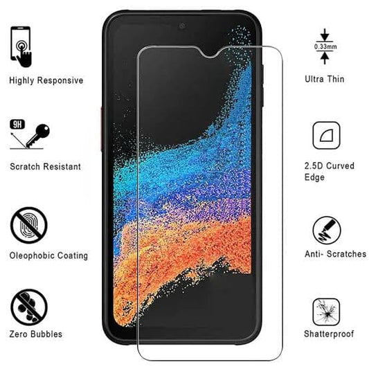 Screen Protectors for Samsung Galaxy Xcover 6 Pro (Pack of 2) 9eight5
