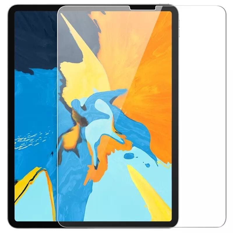 Two 9eight5 screen protectors for iPad Air 4th and 5th gen 10.9-inch displayed on a tablet screen for protection and clarity.