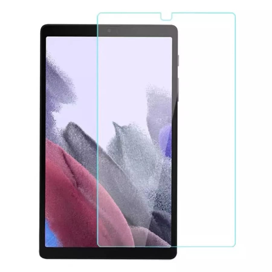 9eight5 screen protector for Samsung Galaxy Tab 8.9” (2016) with a floral petal design, protecting the tablet screen.