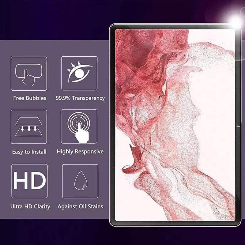 Screen Protector for Samsung Galaxy Tab S7 Plus 12.4” (2020) - T970/T975 (Pack of 2) 9eight5
