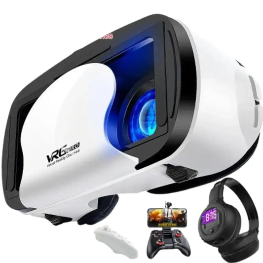 Smart VR Headset with Remote – 3D Virtual Reality for Phones Habicare