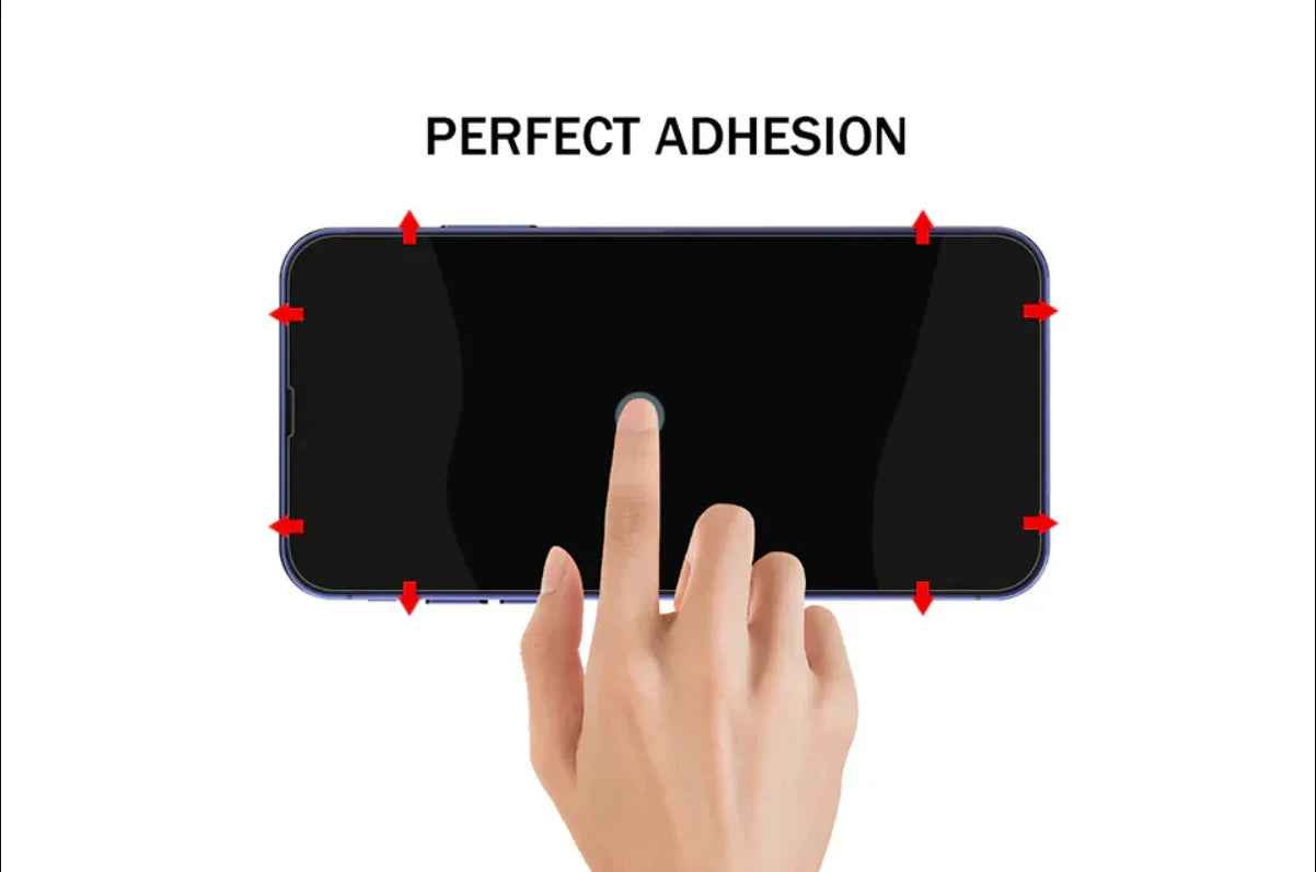 TechPlus iPhone 15 Plus glass privacy screen protector 2-pack showing clear, shatter-resistant glass covering the phone screen.