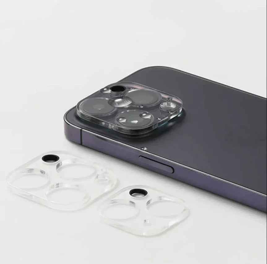 Techplus iPhone 15 Pro rear back camera glass replacement lens cover for mobile phone repair.