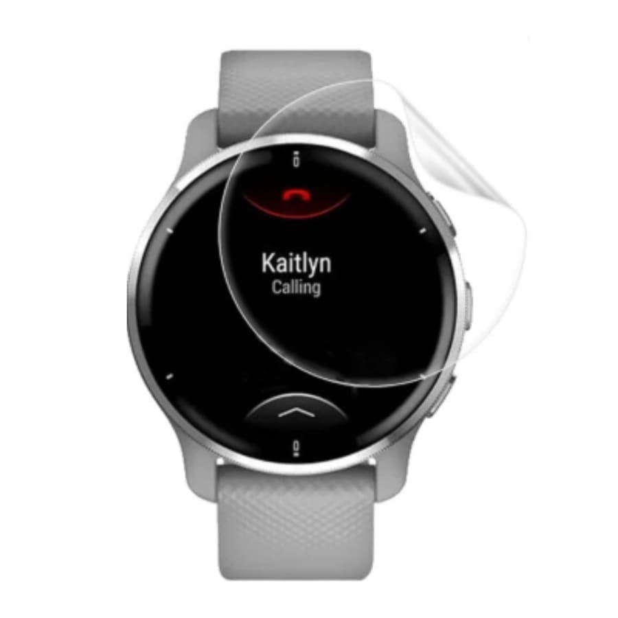 Hydrogel screen protectors for Garmin Venu 2 Plus smart watch, pack of 6, protecting the screen from scratches and impacts.