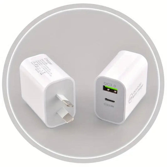 Type C & USB Power Adapter Wall Plug (NZ / AUS) 9eight5