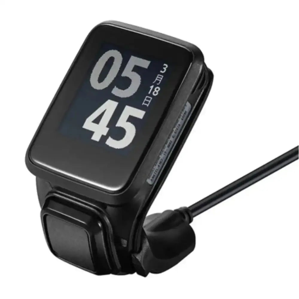 Habicare TWS USB charger cable compatible with TomTom Spark, Golfer, and Runner fitness watch models.