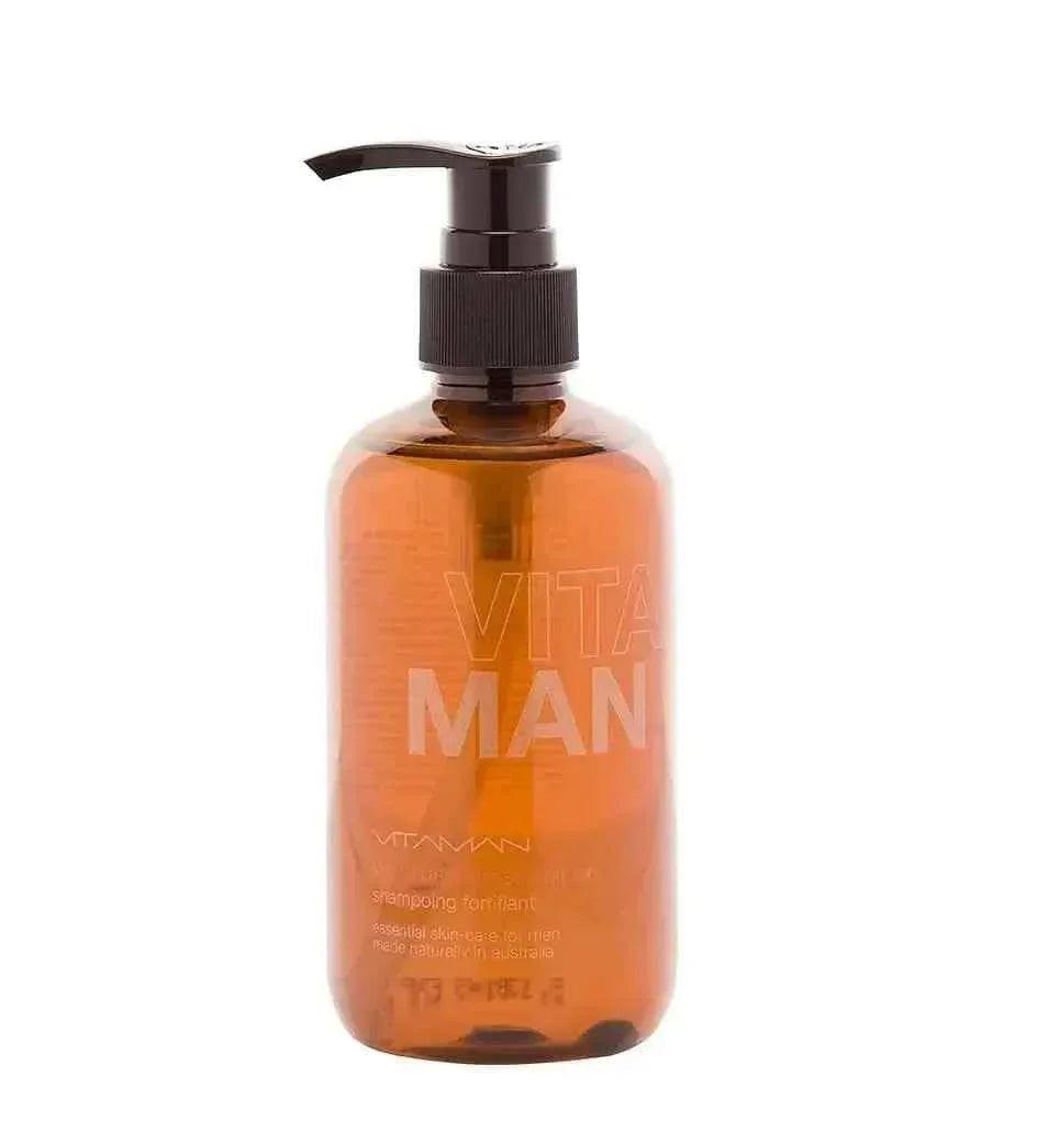 VITAMAN Australia moisturizing hair shampoo in 250ml bottle, gentle formula for healthy, hydrated hair.